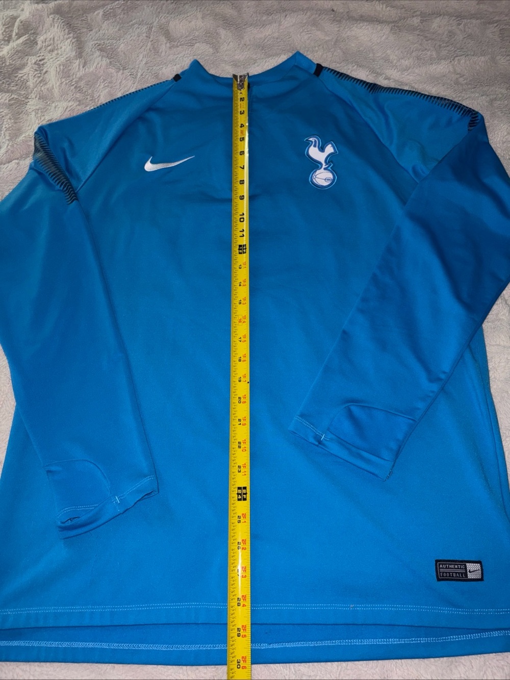 Tottenham Hotspur 2017-18 Nike Dri-FIT Squad Training Track Jacket Mens XL Blue